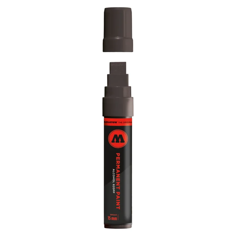 Molotow Permanent Paint 620PP Marker Signaal Zwart - Alcoholmarker 15 mm