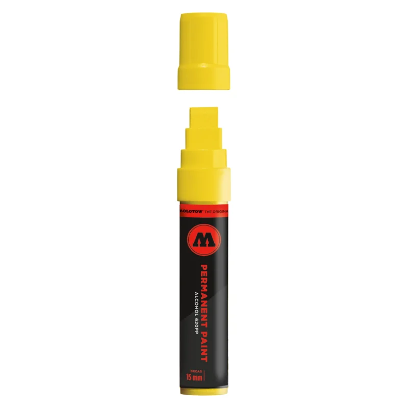 Molotow Permanent Paint 620PP Marker Zink Geel - Alcoholmarker 15 mm