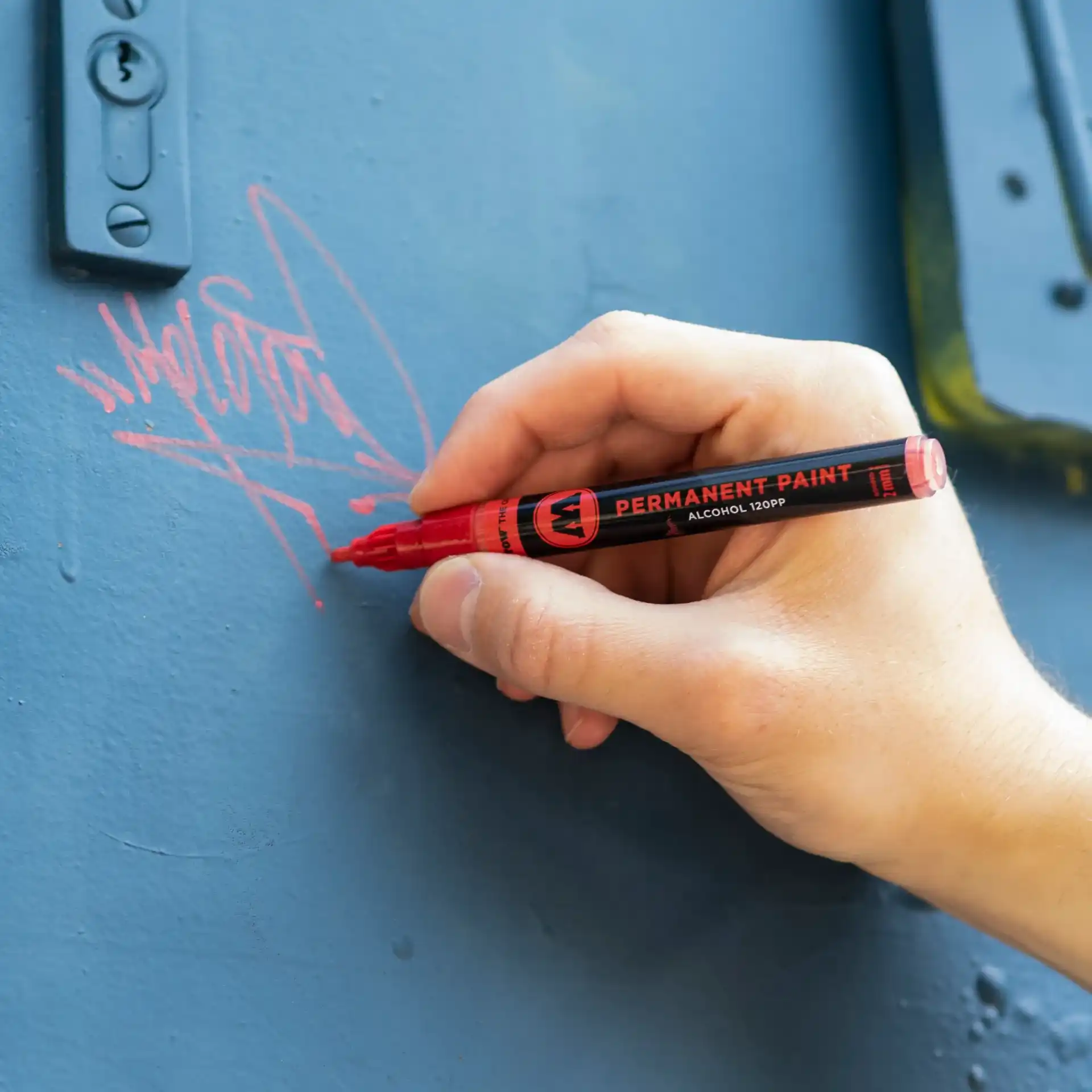 Molotow Permanent Paint 120PP Marker Crème Groen - Alcoholmarker 2 mm