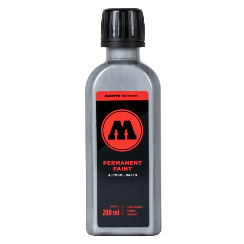 Molotow Permanent Paint Navulinkt Metallic Chroom - 200 ml