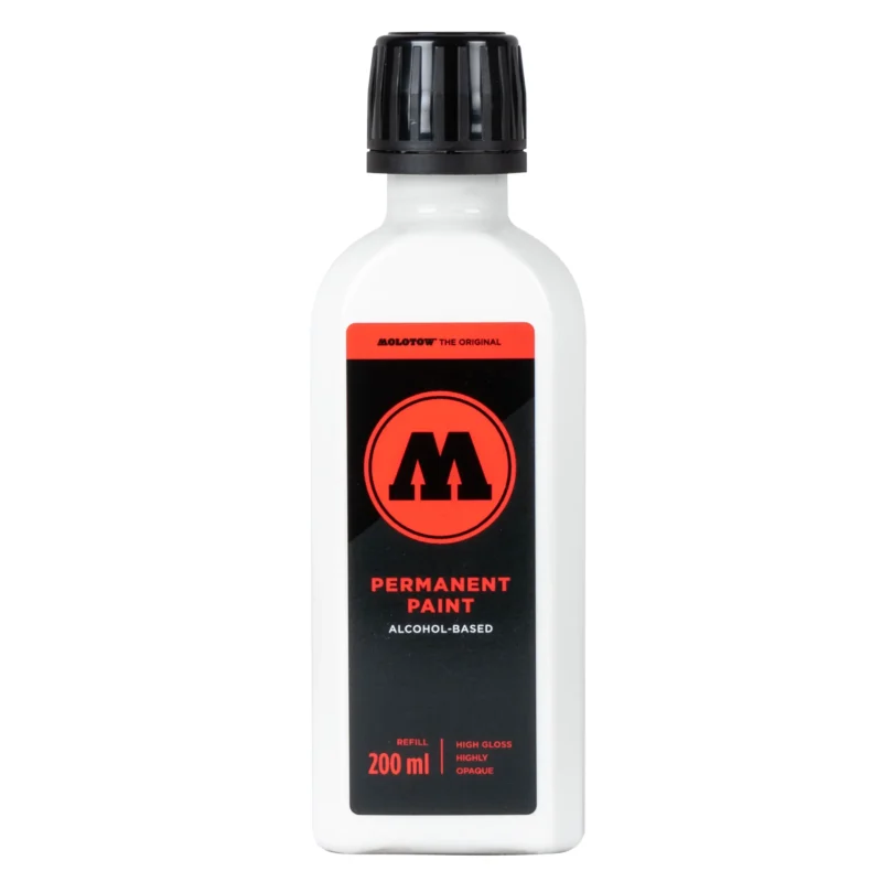 Molotow Permanent Paint Navulinkt Signaal Wit - 200 ml