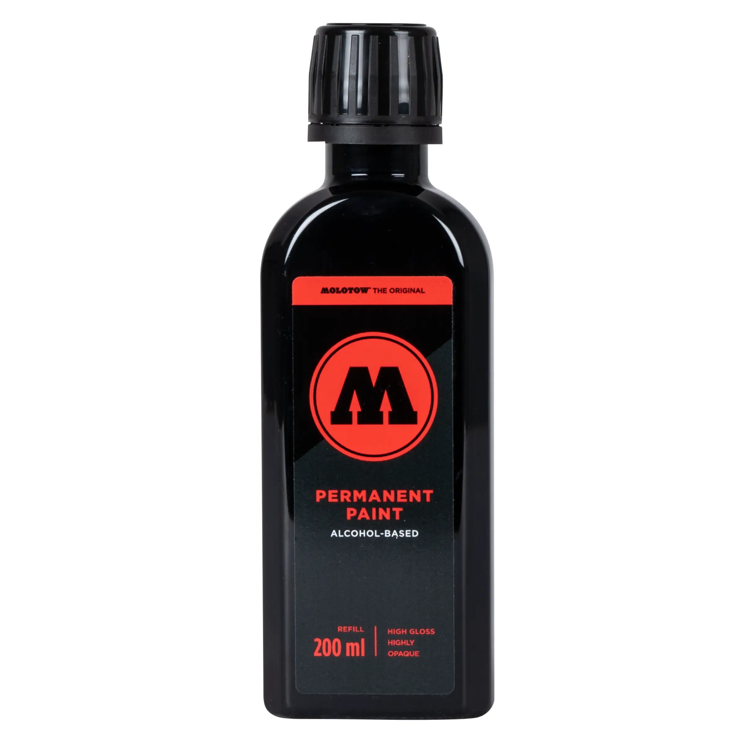 Molotow Permanent Paint Navulinkt Signaal Zwart - 200 ml