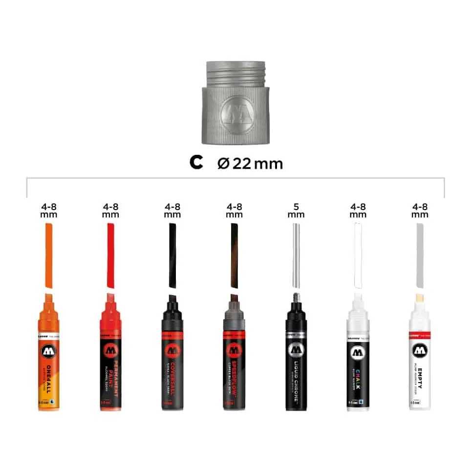 Molotow Refill Extension C - Navuladapter