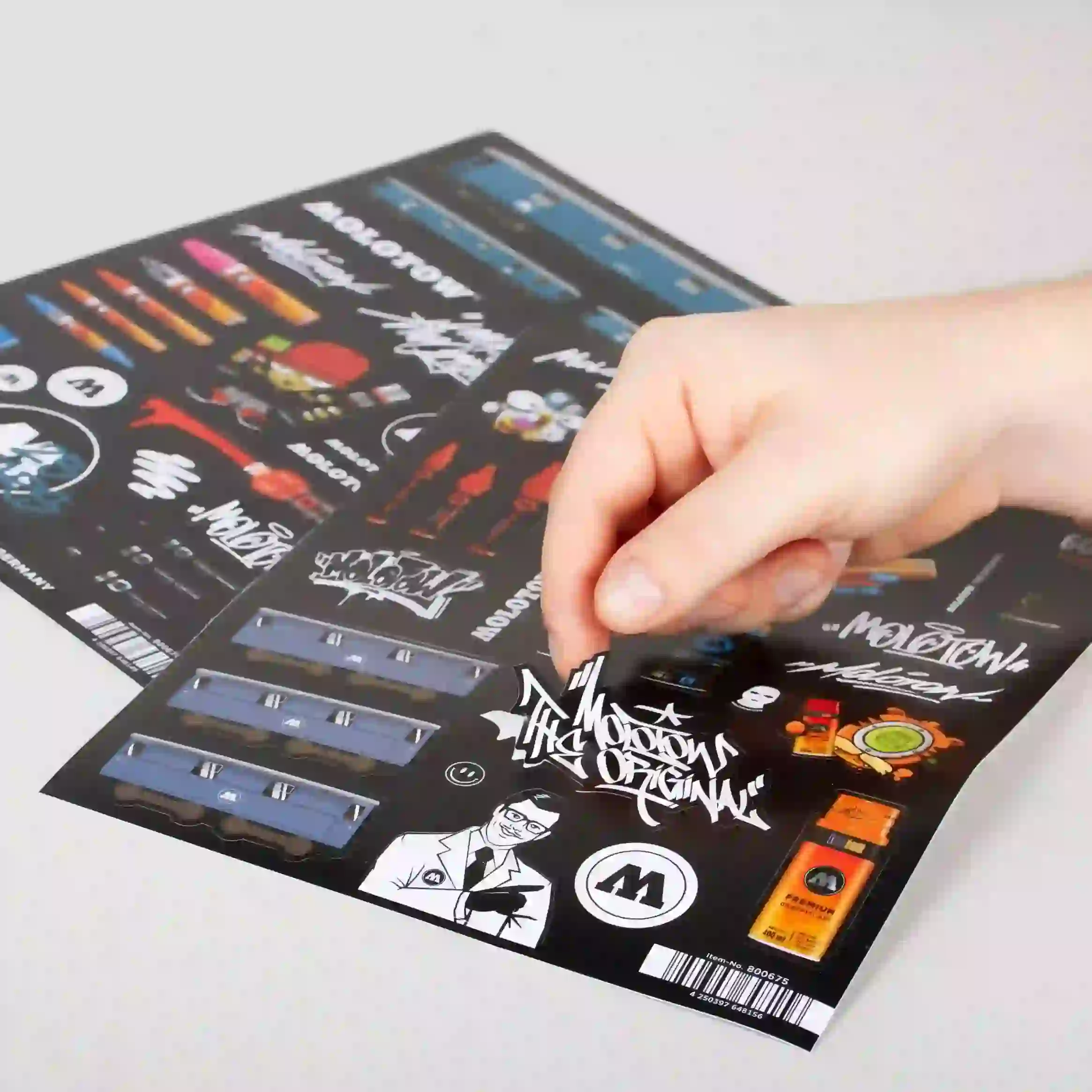 Molotow Sticker Sheet A - Stickervel