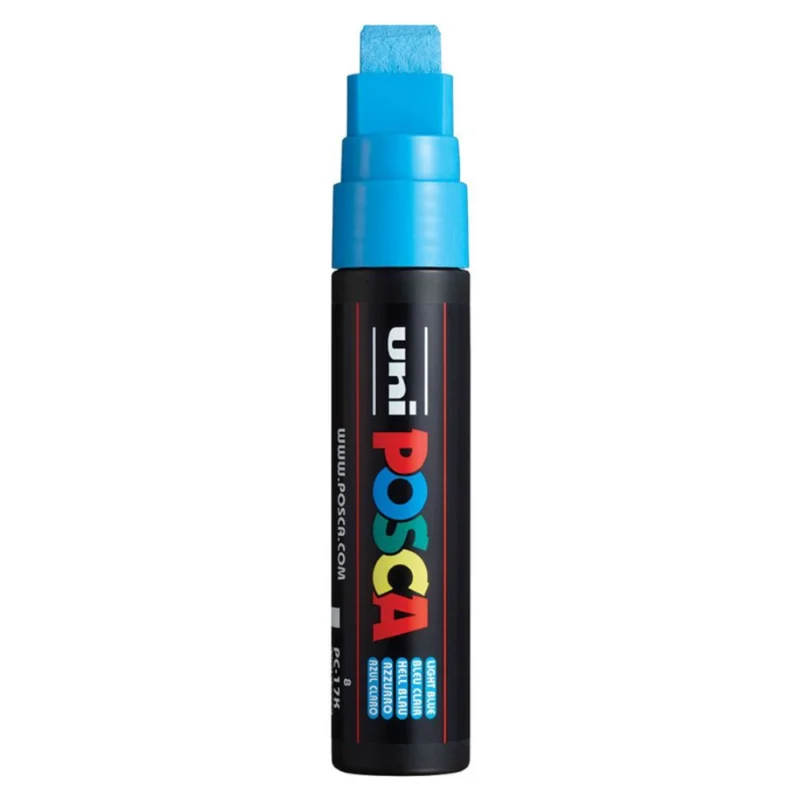 Posca PC-17K Verfstift Licht Blauw - Acrylmarker 15mm