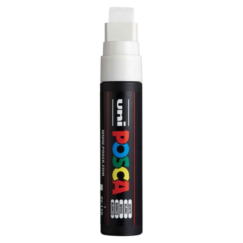 Posca PC-17K Verfstift Wit - Acrylmarker 15mm