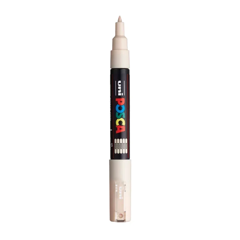 Posca PC-1MC Verfstift Beige - Acrylmarker Extra Fijn