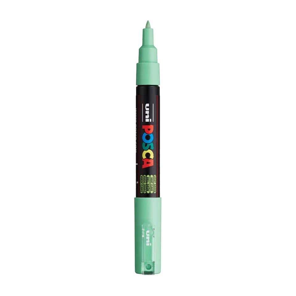 Posca PC-1MC Verfstift Licht Groen - Acrylmarker Extra Fijn