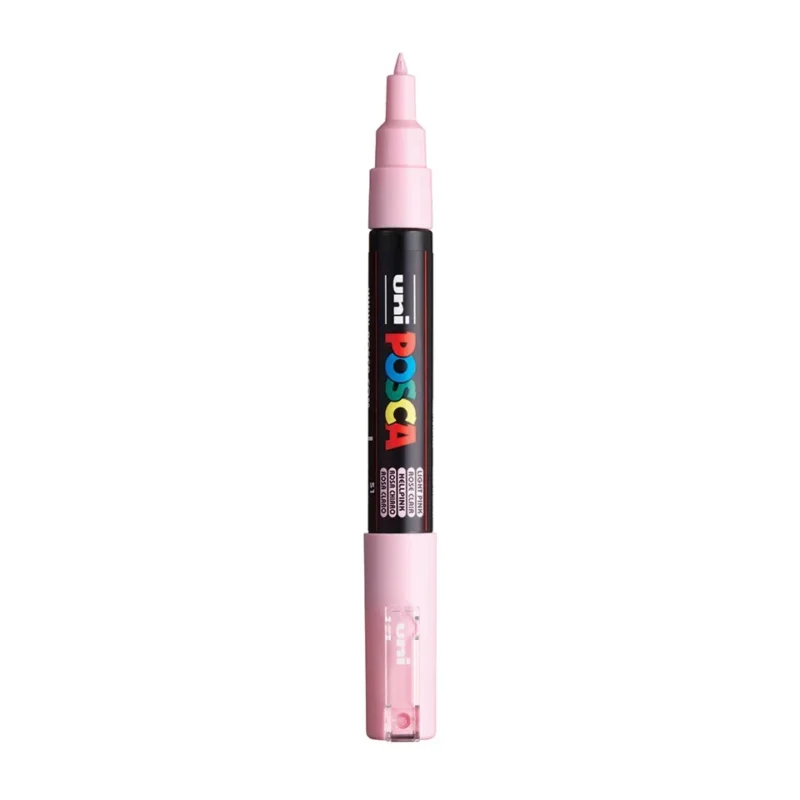 Posca PC-1MC Verfstift Licht Roze - Acrylmarker Extra Fijn