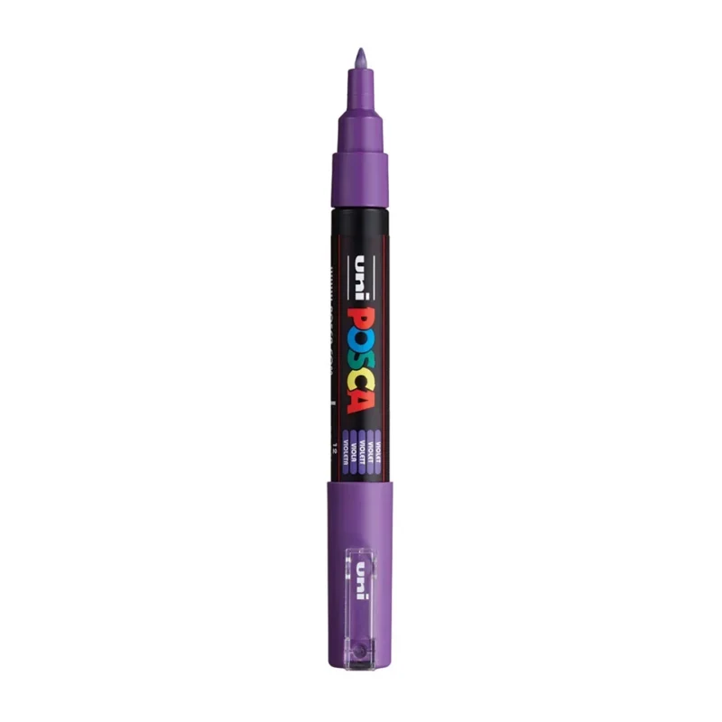 Posca PC-1MC Verfstift Violet - Acrylmarker Extra Fijn