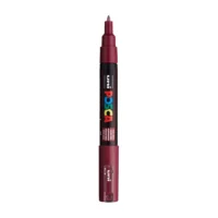 Posca PC-1MC Verfstift Wijn Rood - Acrylmarker Extra Fijn