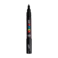 Posca PC-1MC Verfstift Zwart - Acrylmarker Extra Fijn