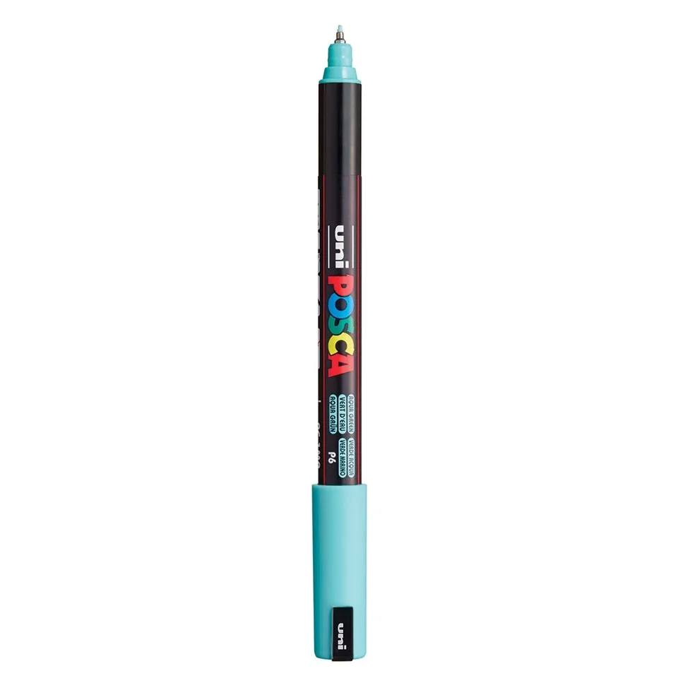 Posca PC-1MR Verfstift Aquatisch Groen - Acrylmarker Ultra Fijn