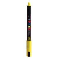 Posca PC-1MR Verfstift Geel - Acrylmarker Ultra Fijn