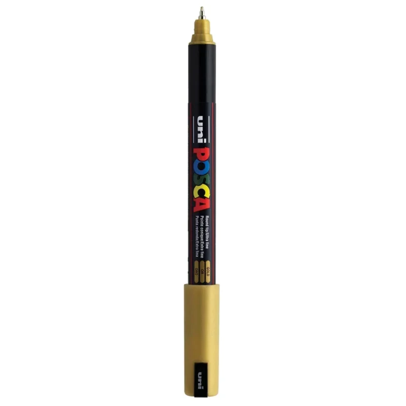 Posca PC-1MR Verfstift Goud - Acrylmarker Ultra Fijn