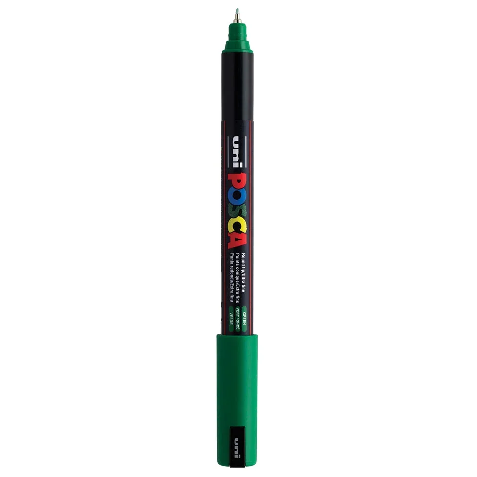 Posca PC-1MR Verfstift Groen - Acrylmarker Ultra Fijn