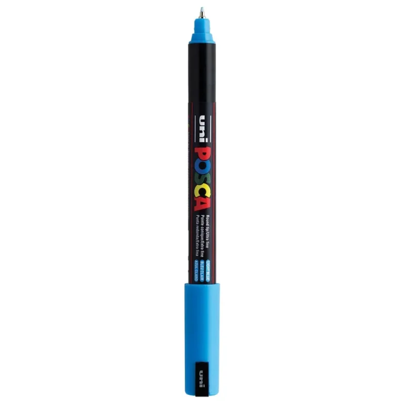 Posca PC-1MR Verfstift Licht Blauw - Acrylmarker Ultra Fijn