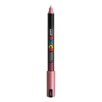 Posca PC-1MR Verfstift Metallic Rood - Acrylmarker Ultra Fijn