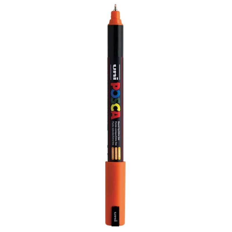 Posca PC-1MR Verfstift Oranje - Acrylmarker Ultra Fijn