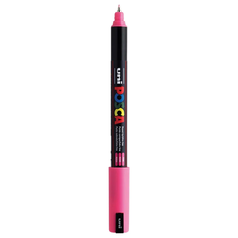 Posca PC-1MR Verfstift Roze - Acrylmarker Ultra Fijn