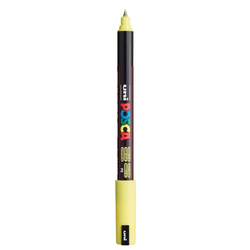 Posca PC-1MR Verfstift Zonnig Geel - Acrylmarker Ultra Fijn