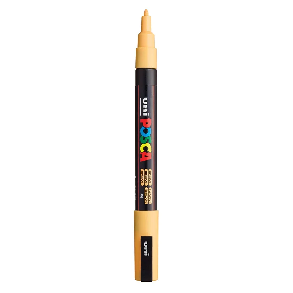 Posca PC-3M Verfstift Abrikoos - Acrylmarker Fijn