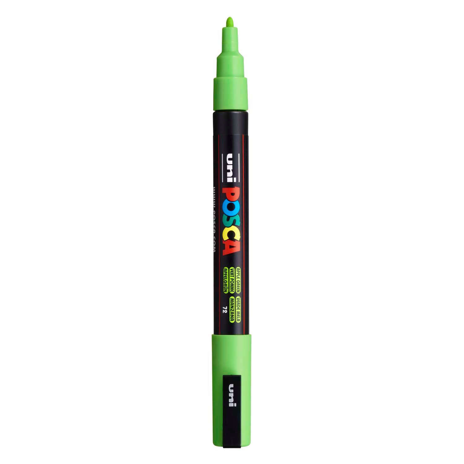 Posca PC-3M Verfstift Appel Groen - Acrylmarker Fijn