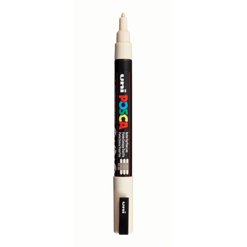 Posca PC-3M Verfstift Beige - Acrylmarker Fijn