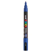 Posca PC-3M Verfstift Blauw - Acrylmarker Fijn