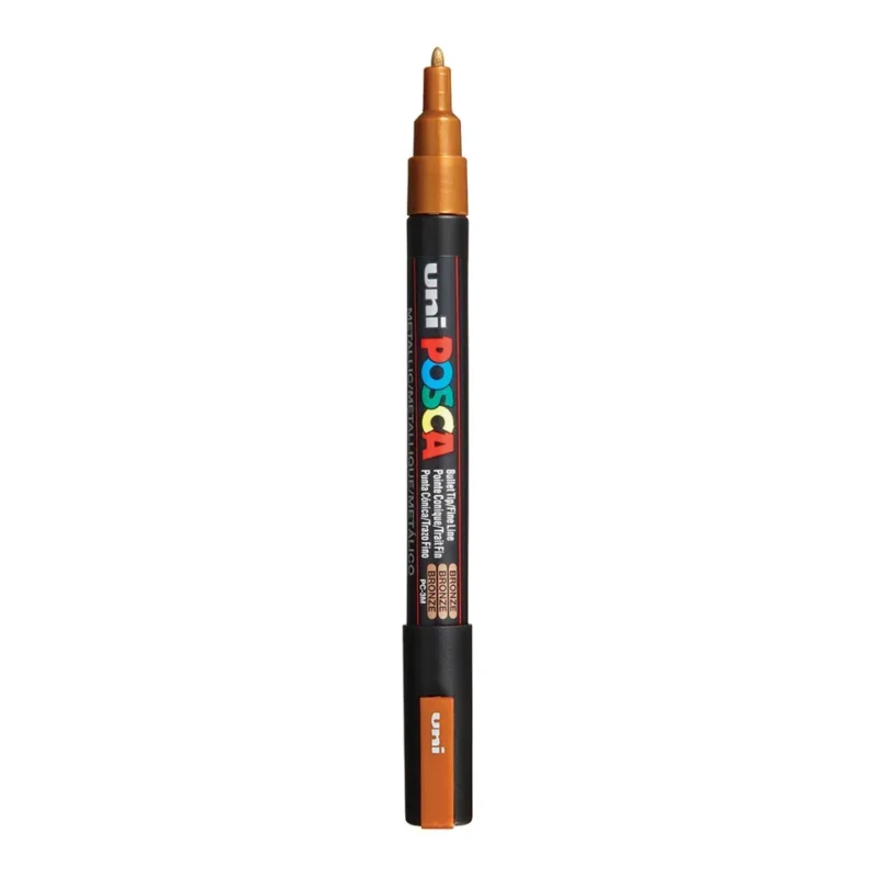 Posca PC-3M Verfstift Brons - Acrylmarker Fijn