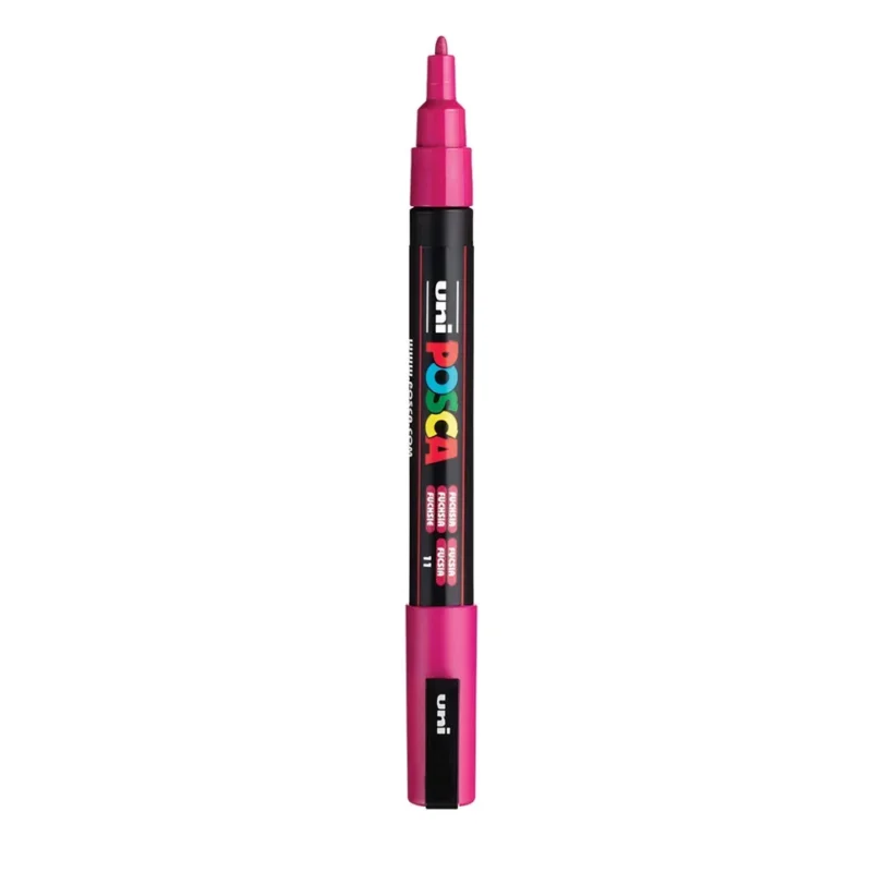 Posca PC-3M Verfstift Fuchsia - Acrylmarker Fijn