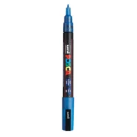 Posca PC-3M Verfstift Glitter Blauw - Acrylmarker Fijn