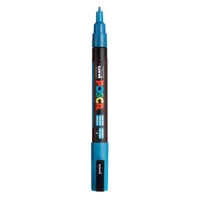 Posca PC-3M Verfstift Glitter Licht Blauw - Acrylmarker Fijn