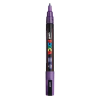 Posca PC-3M Verfstift Glitter Violet - Acrylmarker Fijn