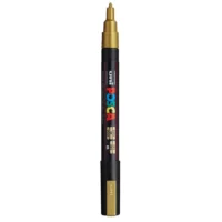 Posca PC-3M Verfstift Goud - Acrylmarker Fijn