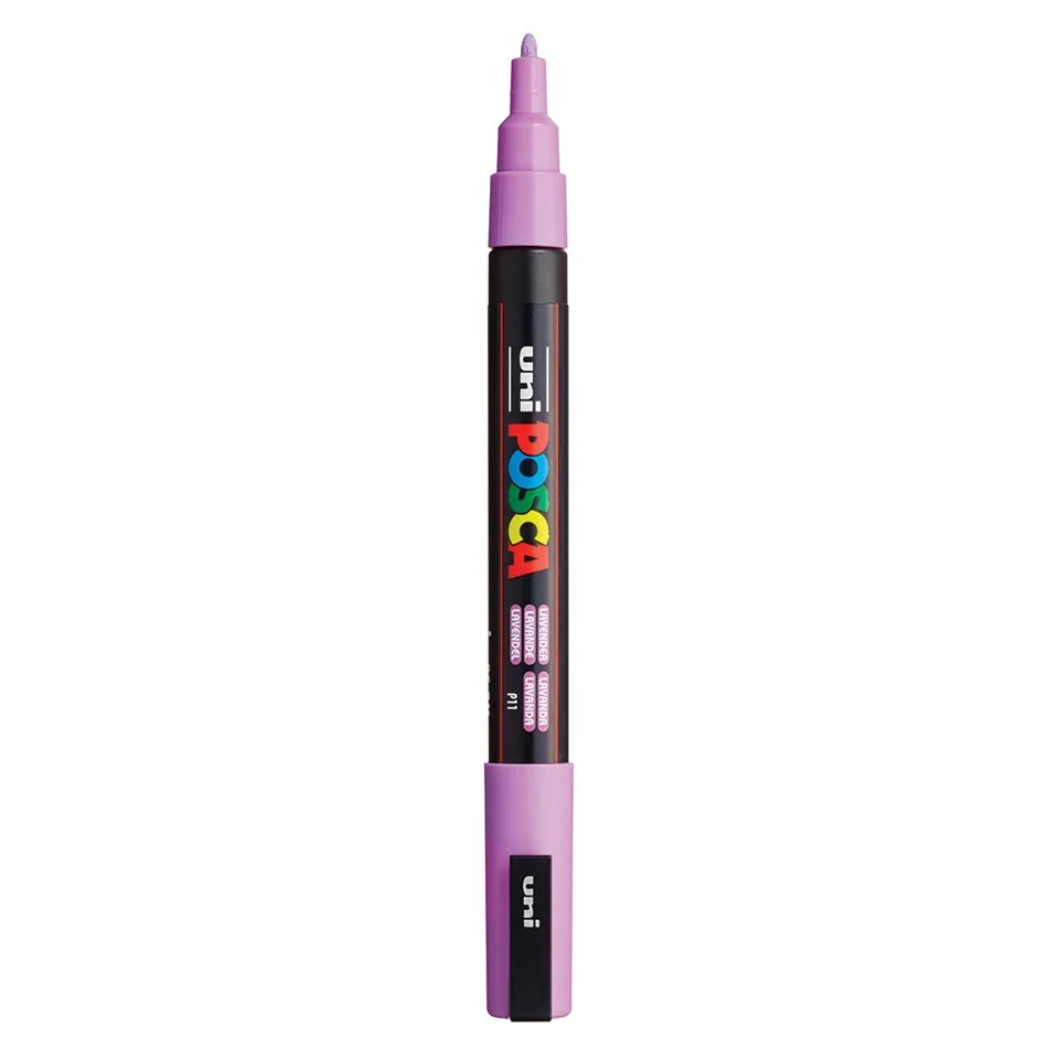 Posca PC-3M Verfstift Lavendel - Acrylmarker Fijn