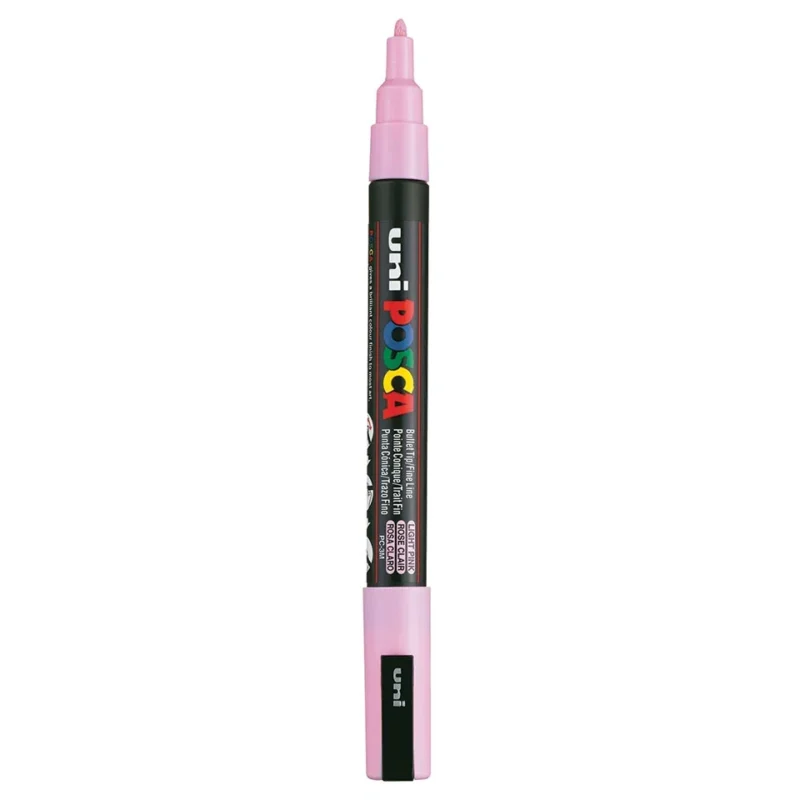 Posca PC-3M Verfstift Licht Roze - Acrylmarker Fijn