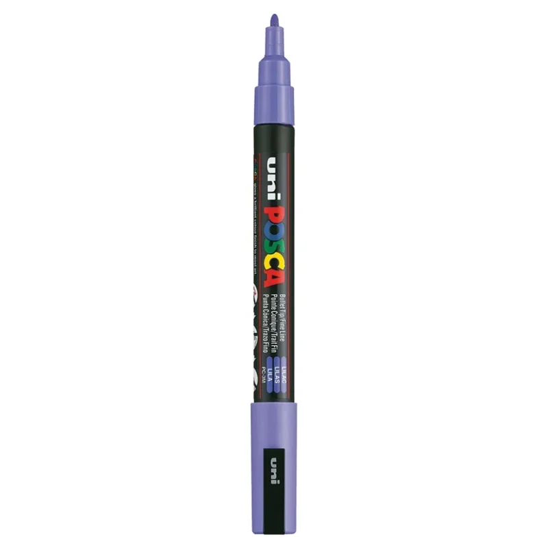 Posca PC-3M Verfstift Lila - Acrylmarker Fijn