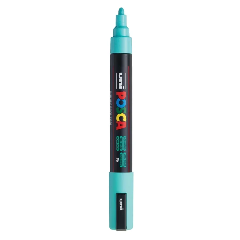 Posca PC-5M Verfstift Aquatisch Groen - Acrylmarker Medium