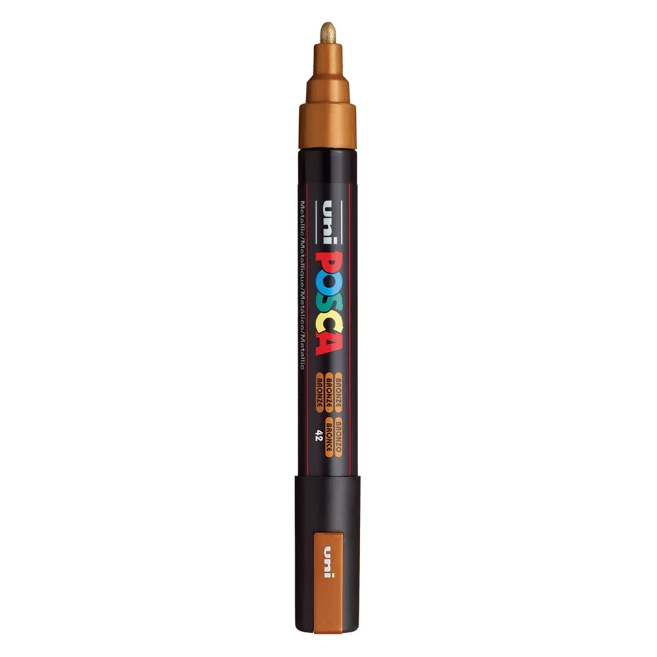 Posca PC-5M Verfstift Brons - Acrylmarker Medium
