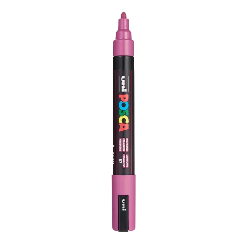 Posca PC-5M Verfstift Framboos - Acrylmarker Medium