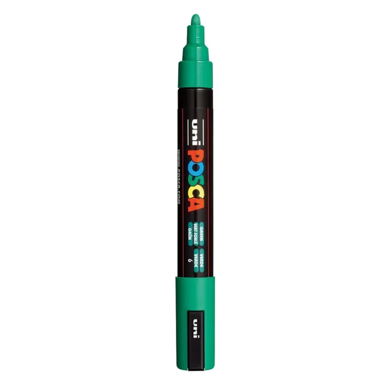 Posca PC-5M Verfstift Groen - Acrylmarker Medium