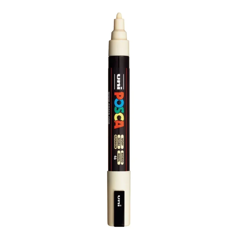 Posca PC-5M Verfstift Ivoor - Acrylmarker Medium