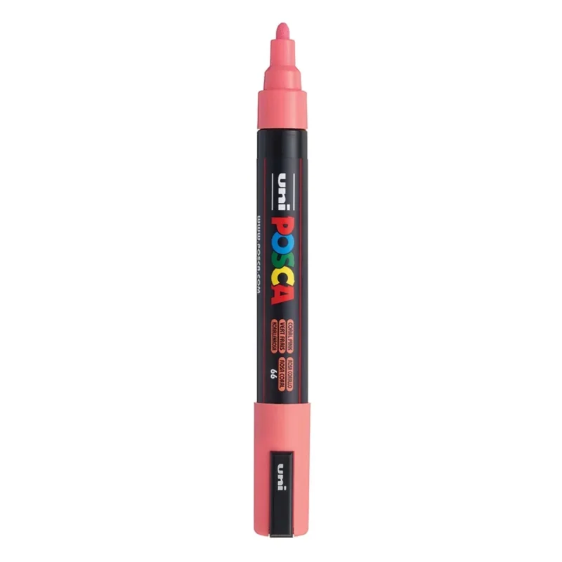 Posca PC-5M Verfstift Koraal Roze - Acrylmarker Medium