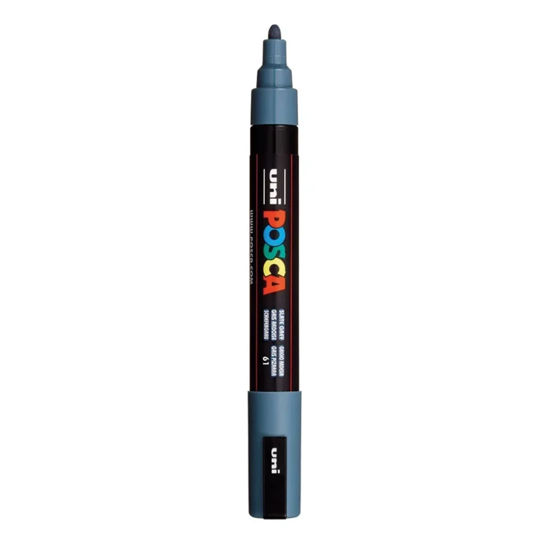 Posca PC-5M Verfstift Leisteen Grijs - Acrylmarker Medium