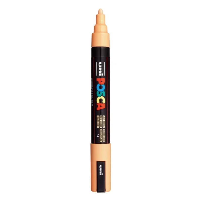 Posca PC-5M Verfstift Licht Oranje - Acrylmarker Medium