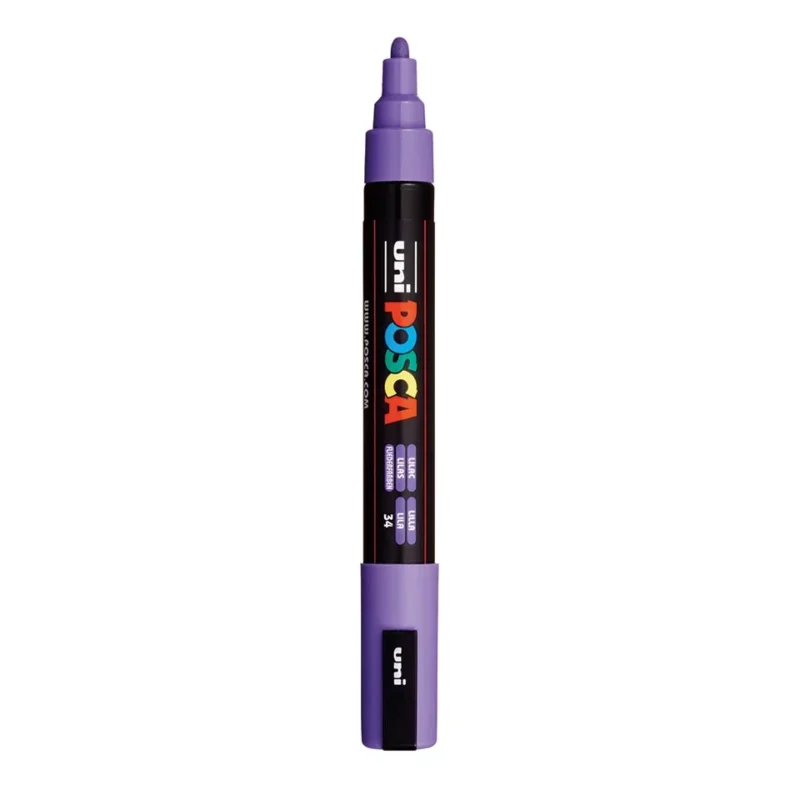 Posca PC-5M Verfstift Lila - Acrylmarker Medium