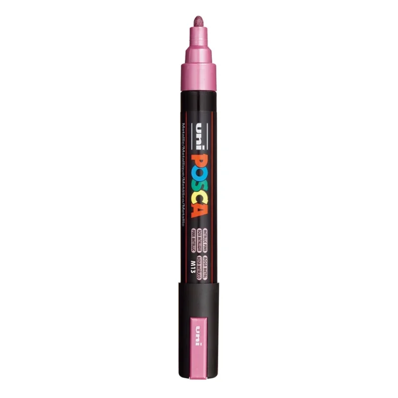 Posca PC-5M Verfstift Metallic Roze - Acrylmarker Medium