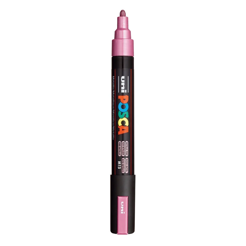 Posca PC-5M Verfstift Metallic Roze - Acrylmarker Medium