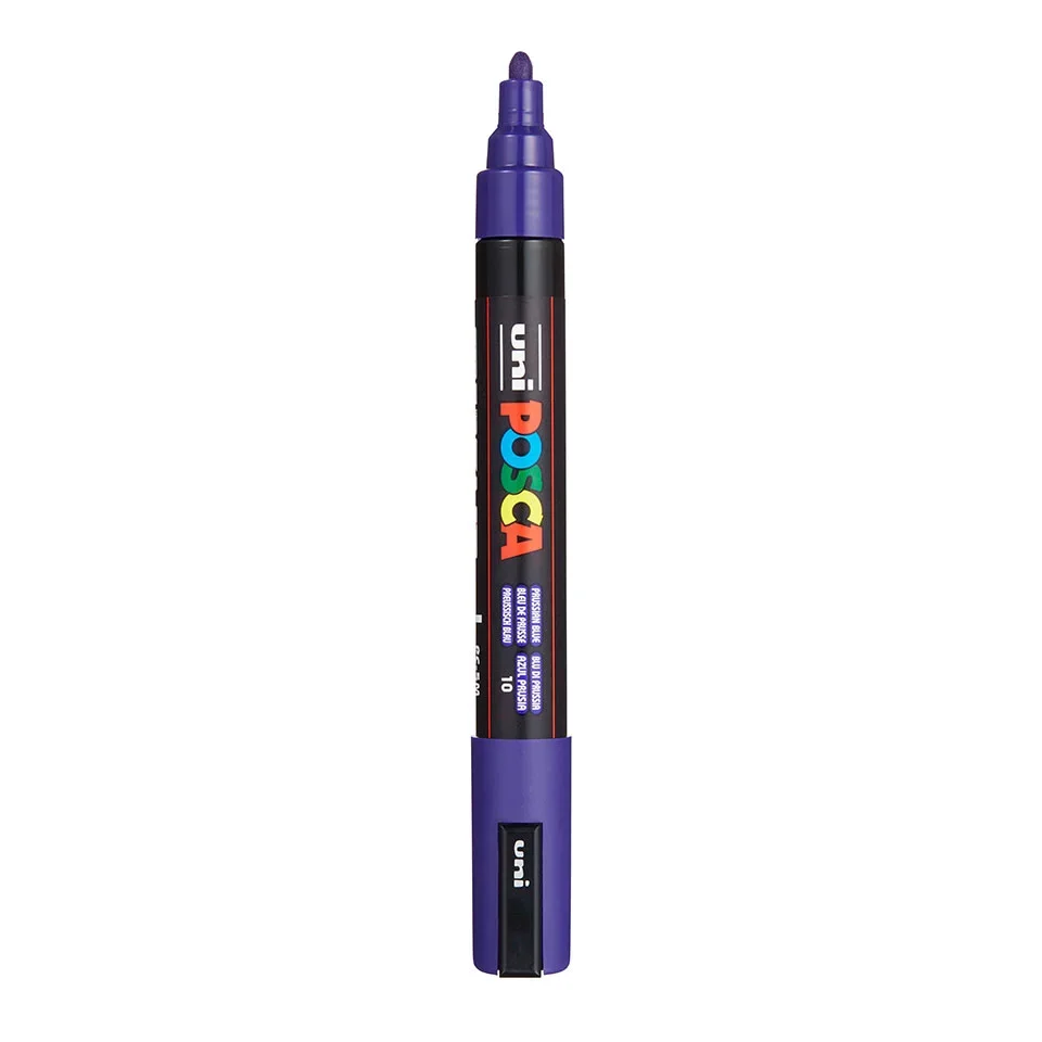 Posca PC-5M Verfstift Prussian Blauw - Acrylmarker Medium